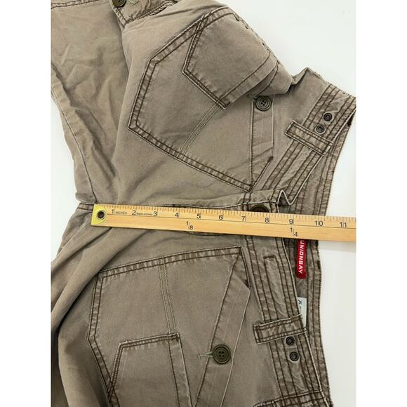 Union Bay Juniors Capris Size 9 Brown Cargo Capris - Picture 8 of 11